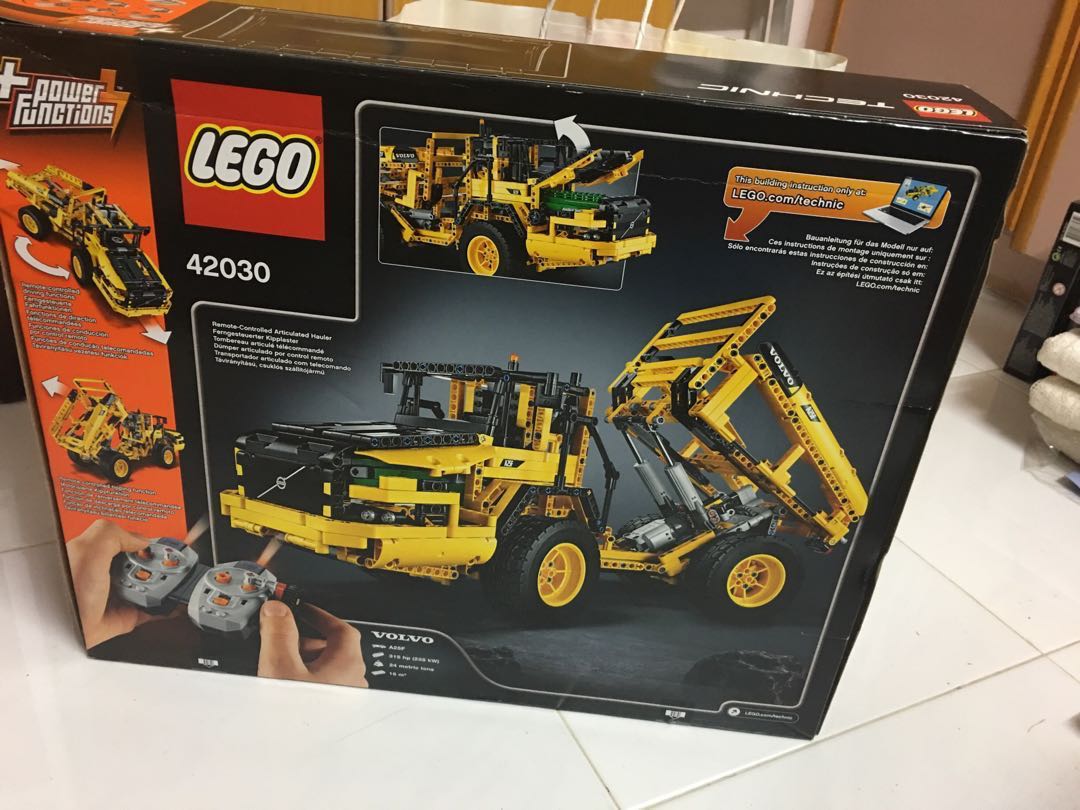 remote controlled volvo l350f wheel loader