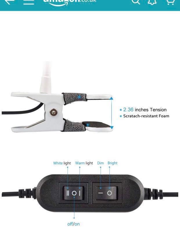 lepower clip on light