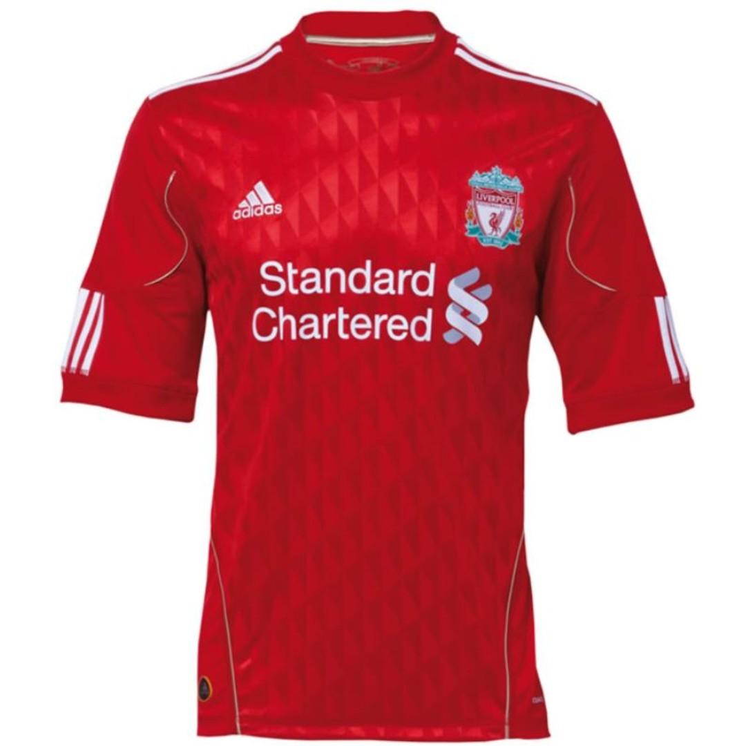 Liverpool FC Adidas Home Jersey 2010 12 Womens Ladies USA Size XS UK 6 8 Brand New