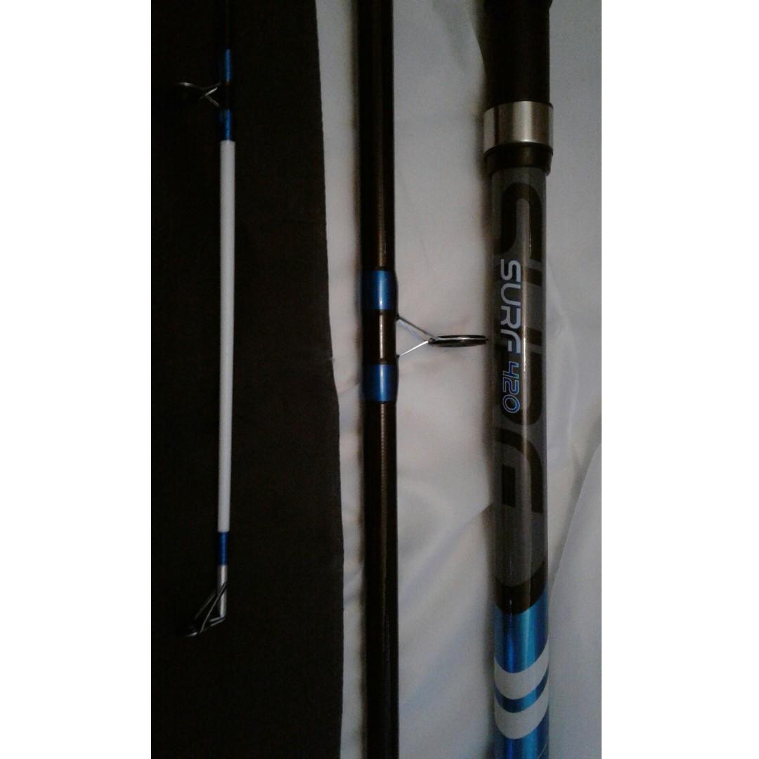14ft Surf Cast Fishing Rod, Sports Equipment, Fishing on Carousell