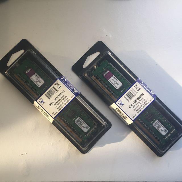 MAC MEMORY - KINGSTON KTA MODULE MEMORY. (Category: Hard Disks & Thumbdrives) located in Kuala Lumpur. Submitted by boydbold (Listing ID 97969338, Image 1). Description: MAC MEMORY MODULE. KINGSTON KTA - 1066/DDR3 2GB for Mac Pro, not Macbook Pro. Also suitable for All PC's. Price For Both RM100. Price For a piece RM60..