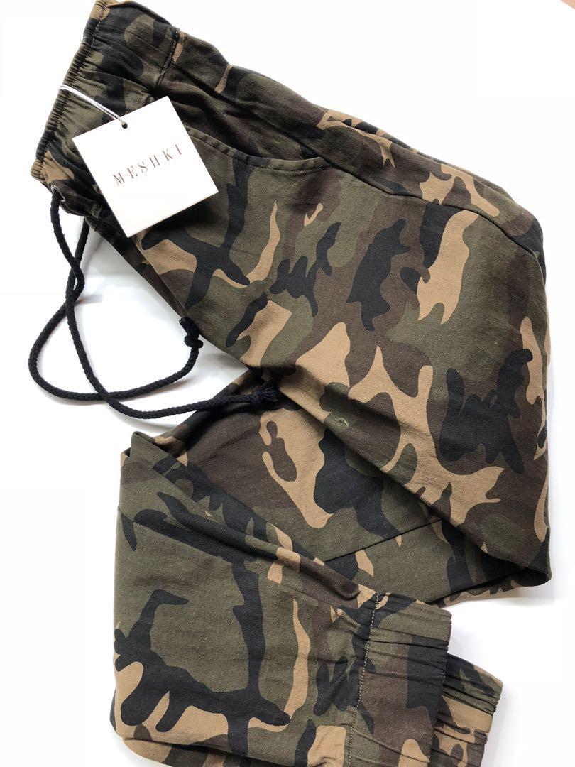 Meshki camo joggers new arrivals