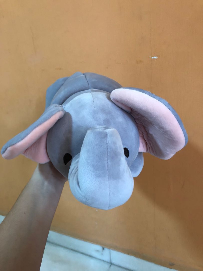 miniso elephant stuffed toy
