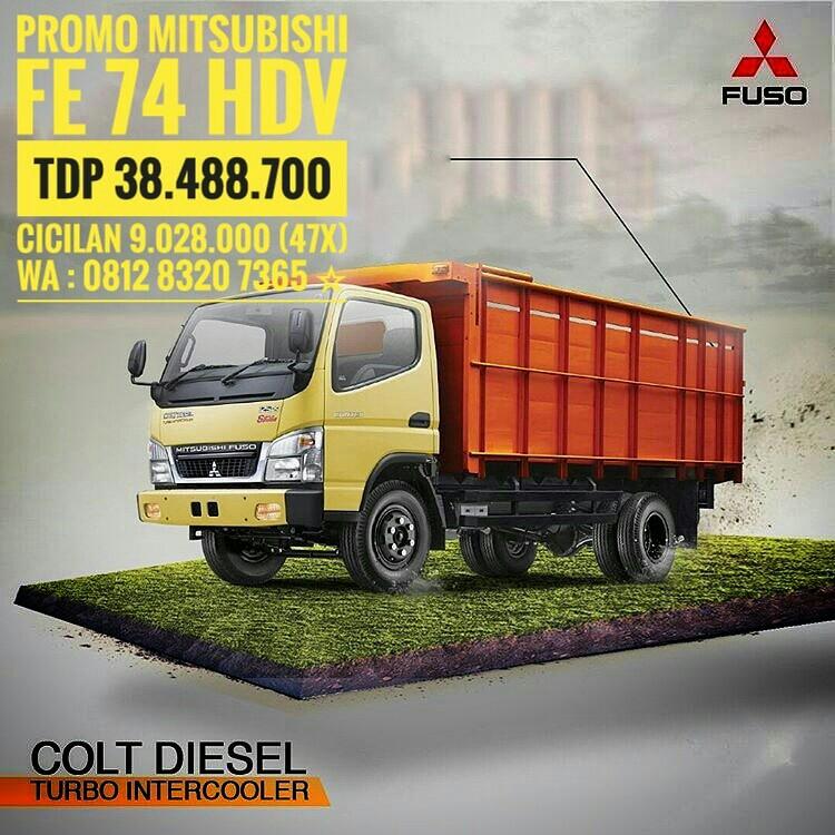 Harga Mitsubishi Colt Diesel Fe 74 Hdv Tahun 2013 