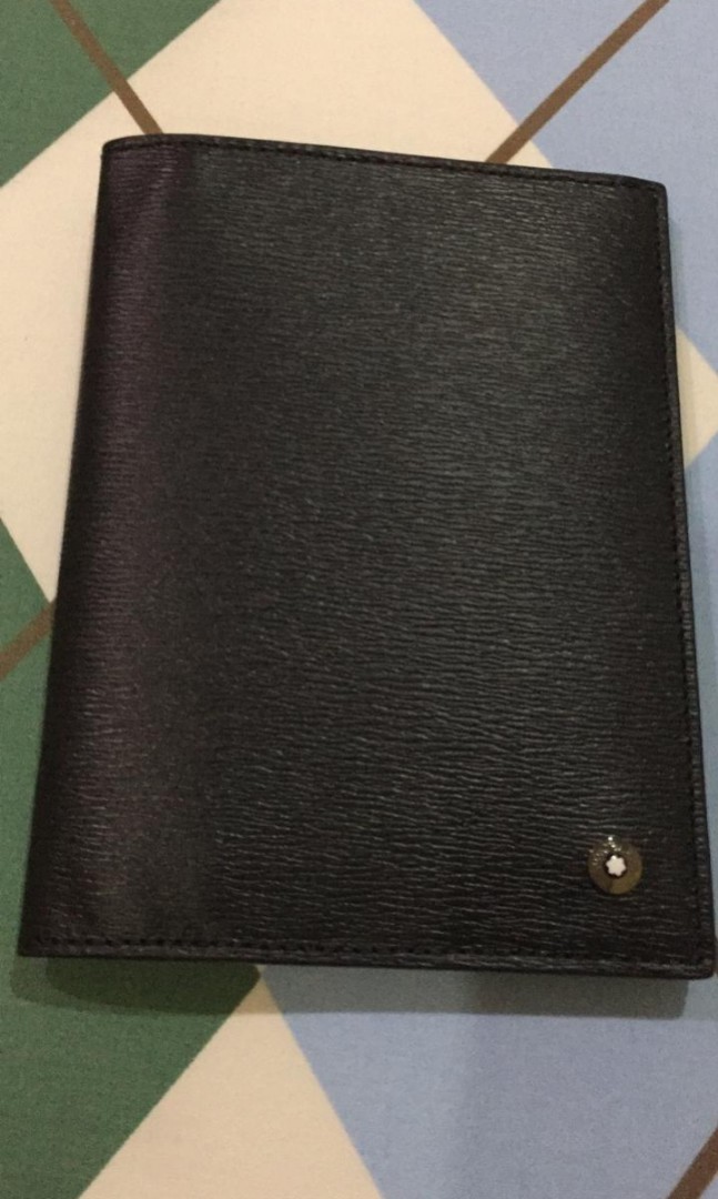 BNIB Authentic Mont Blanc Passport Cover, Men's Fashion, Watches