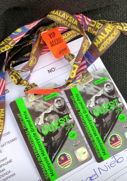Motogp Moto Gp Paddock Guest Pass Tickets Vouchers Event Tickets On Carousell