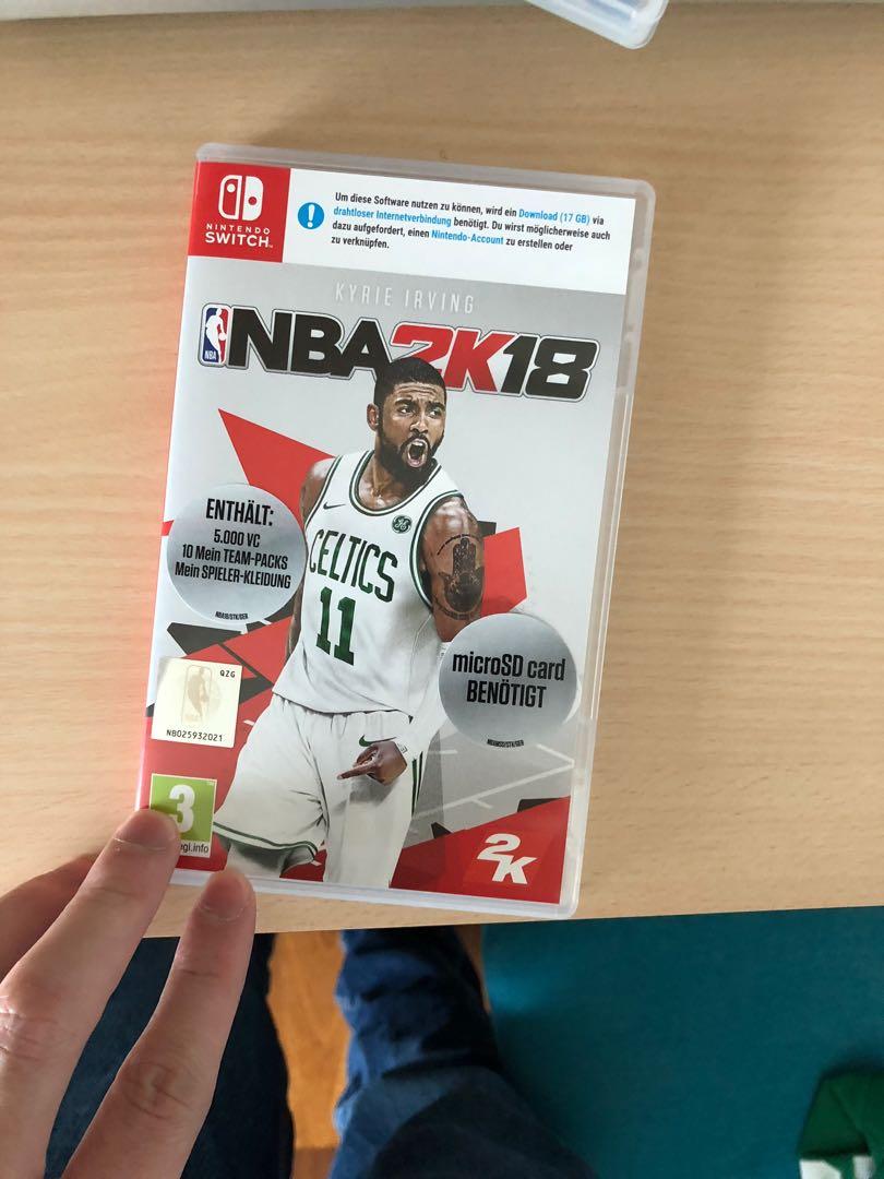 Nba 2k18 Switch Version Toys Games Video Gaming Video Games On Carousell - nba 2k18 roblox game