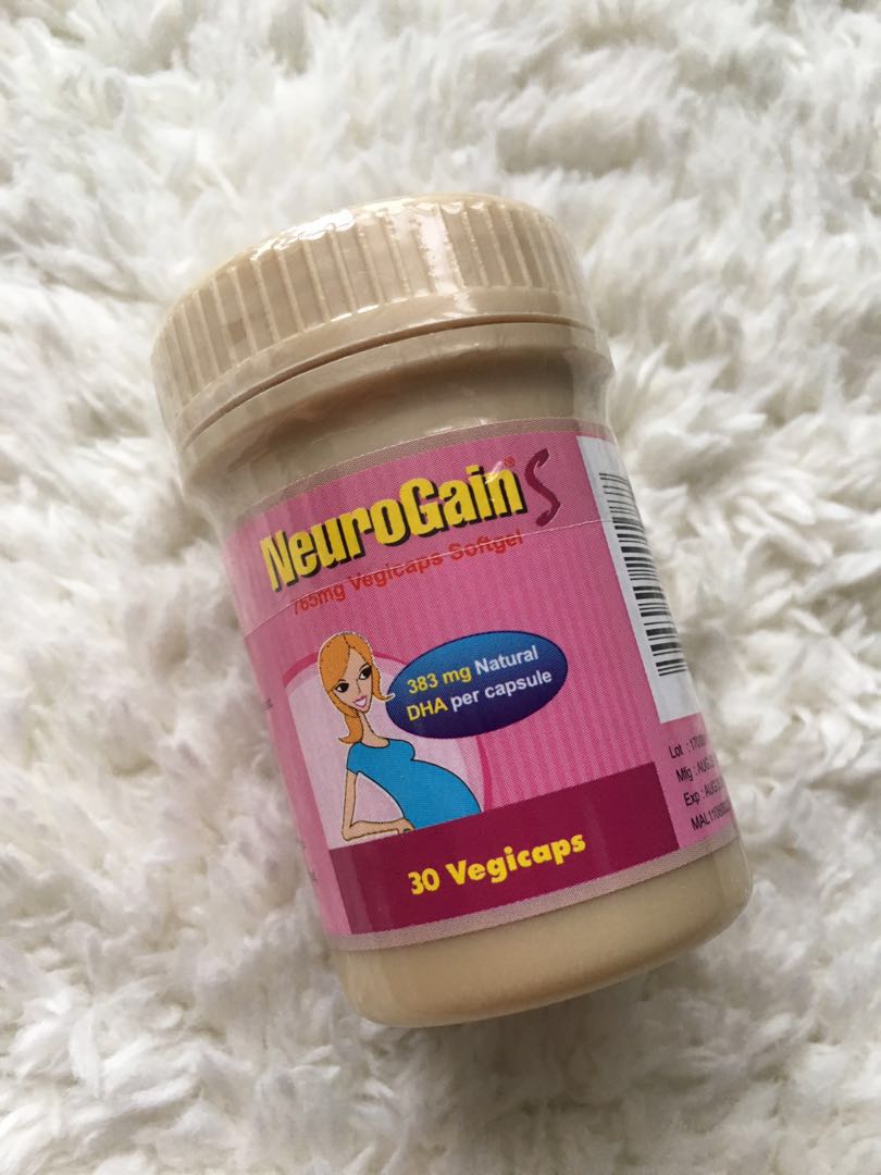 Neurogain S 750mg Vegicaps Softgel Babies Kids Nursing Feeding Breastfeeding Bottle Feeding On Carousell