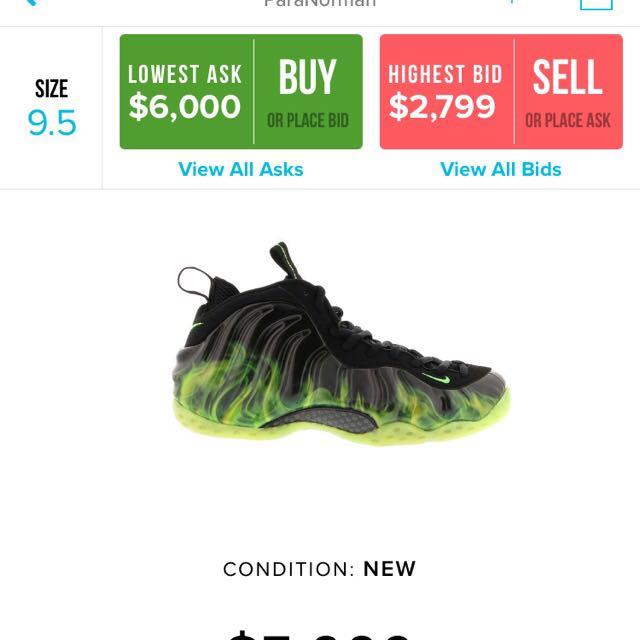 Nike Air Foamposite Paranorman, Men's Fashion, Footwear, Sneakers on  Carousell