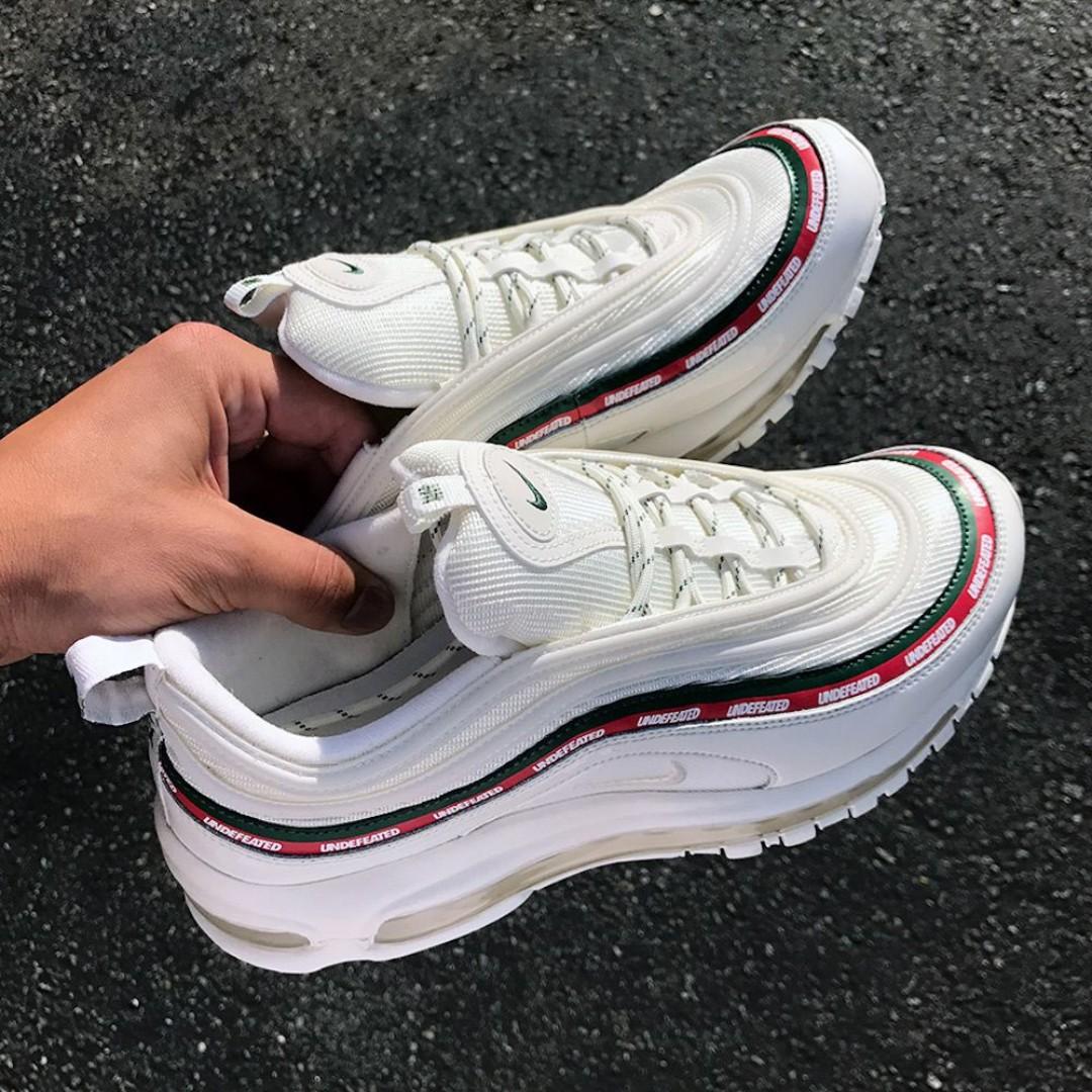 Nike Air Max 97 Undefeated White Men s Fashion Footwear Sneakers on Carousell