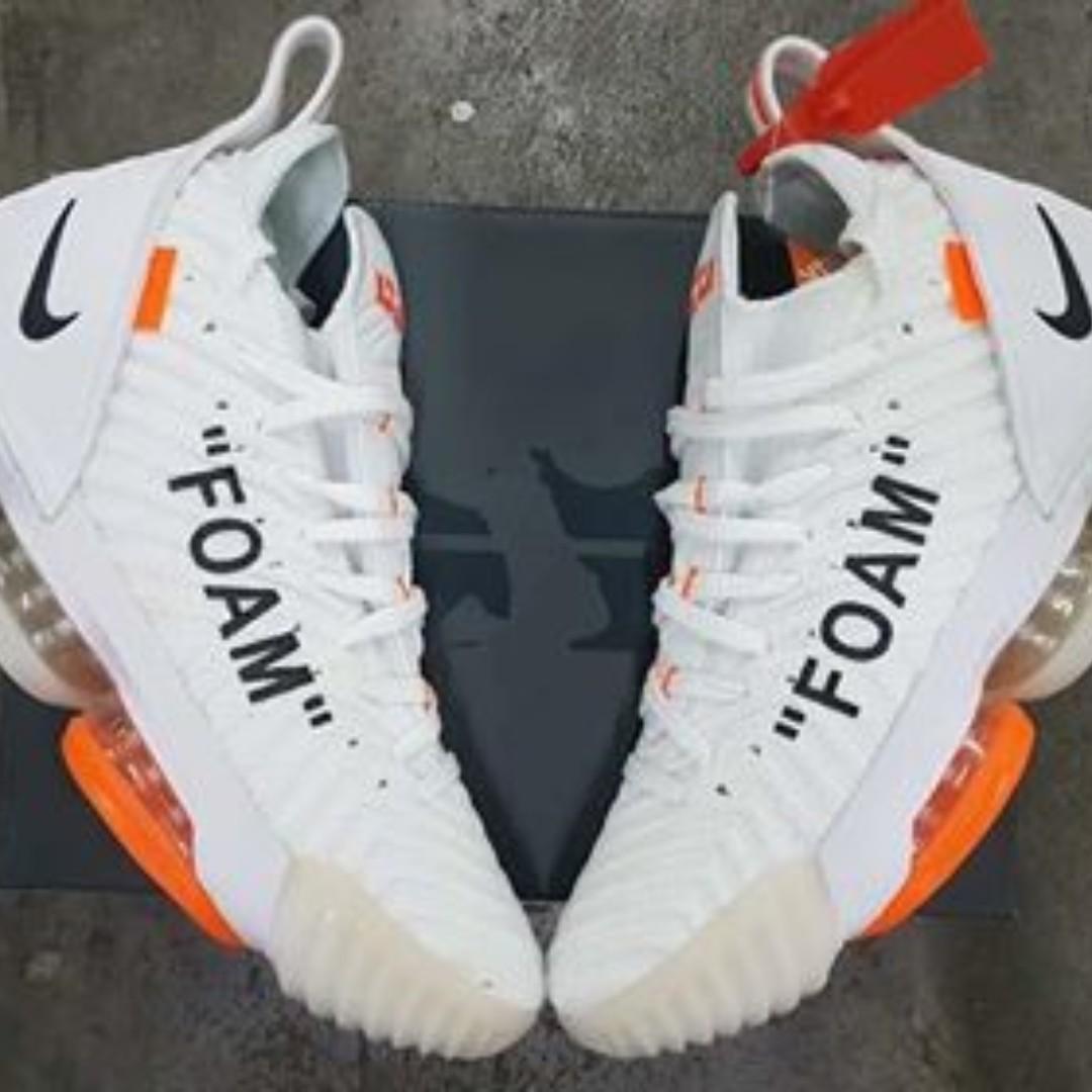 off white lebron 16
