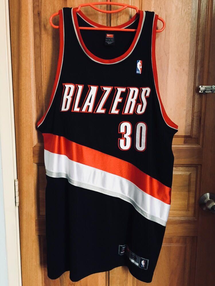 blazers authentic jersey