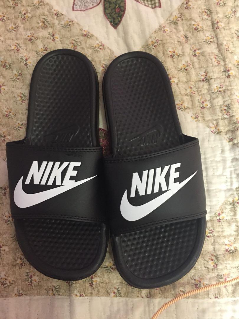 Nike Sandals Black Bennasi Fake