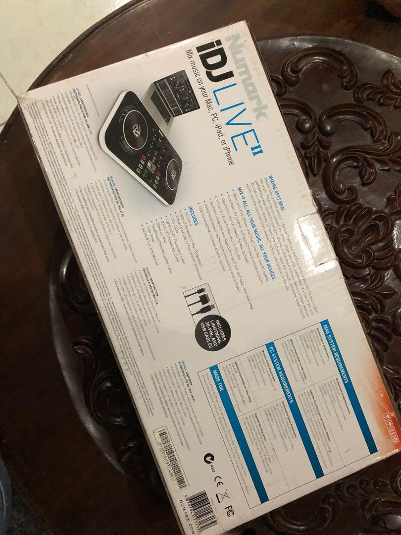 Numark iDJLIVE2 (mix music with your PC and iPhone) (Category: Portable Music Players) located in Bacoor. Submitted by pbdeclutters (Listing ID 197578271, Image 2). Description: 2nd hand digital turntable mix music with your Mac, PC, iPad or iPhone. mall price is 7k .