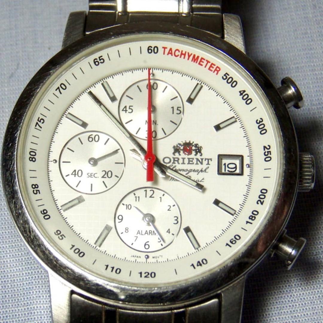 ORIENT TACHYMETER CHRONOGRAPH QUARTZ WATCH