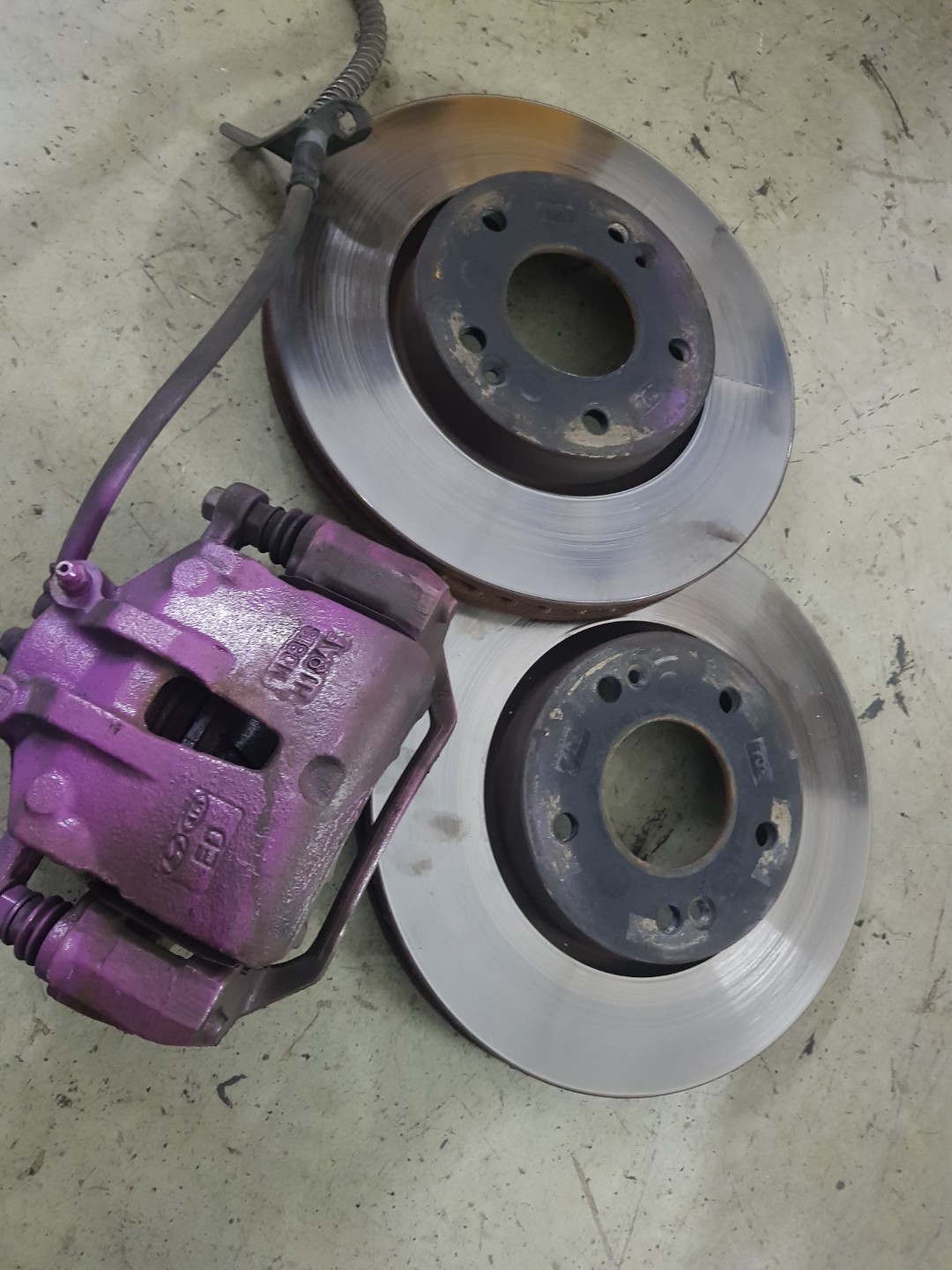 Original Kia Cerato Forte Brake Kit. Rotor. Hose., Car Accessories