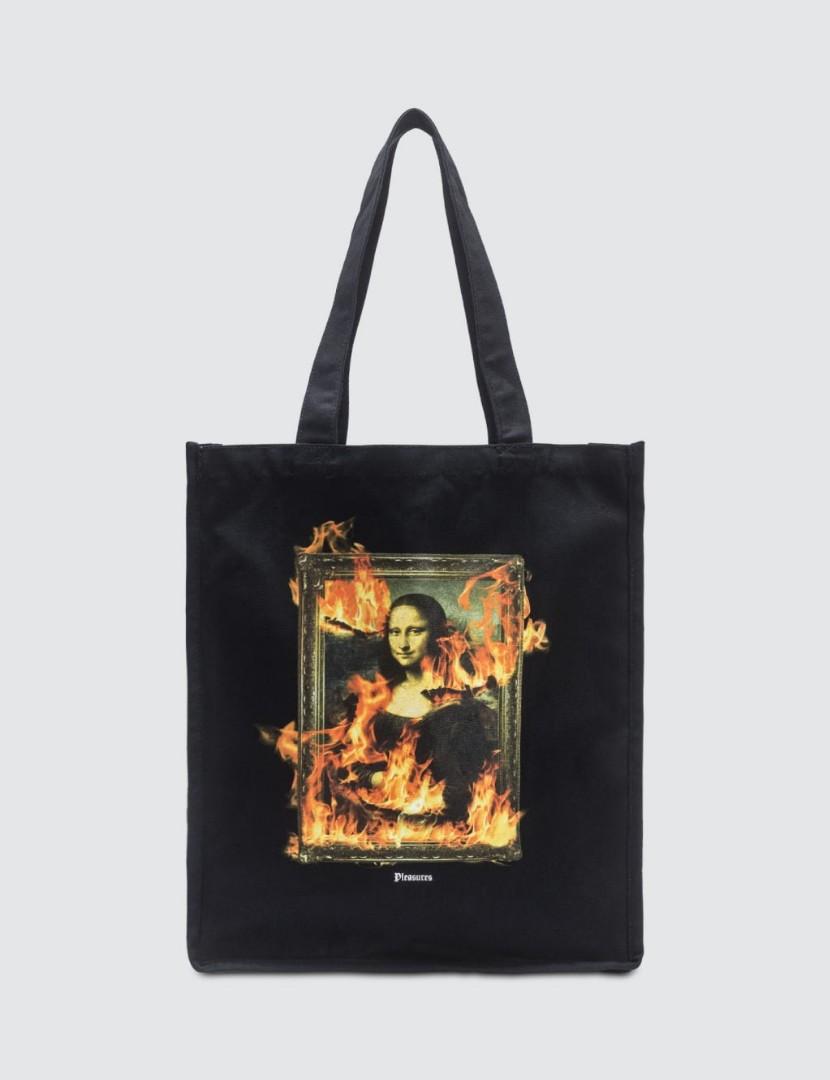pleasures tote bag