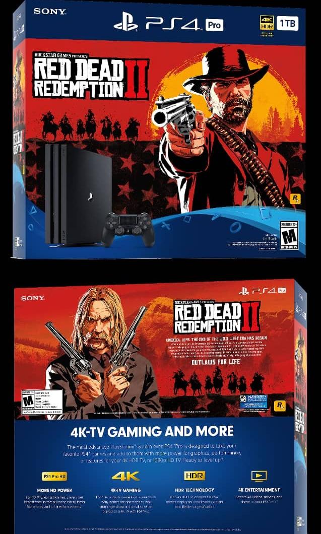 Ps4 Pro Bundle Red Dead Redemption 2 Video Gaming Video Game Consoles On Carousell Ps4 Pro Bundle Red Dead Redemption 2 Video Gaming Video Game Consoles On Carousell