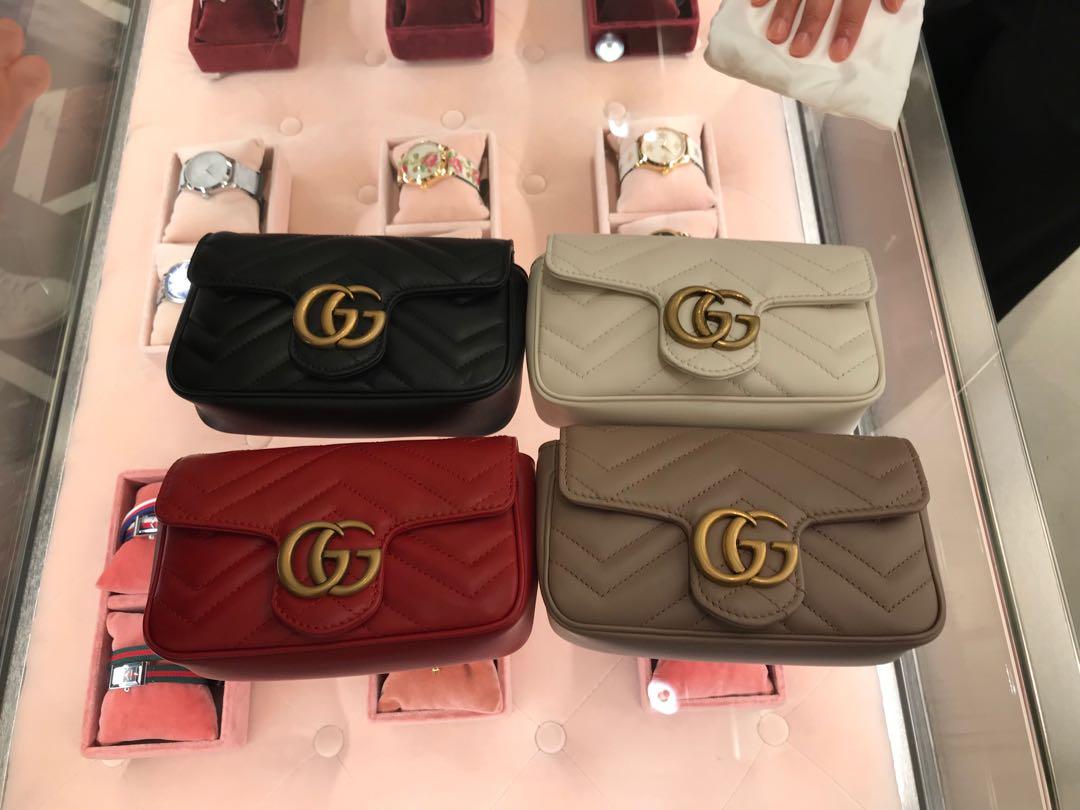 RARE Gucci Super mini in 4 colors