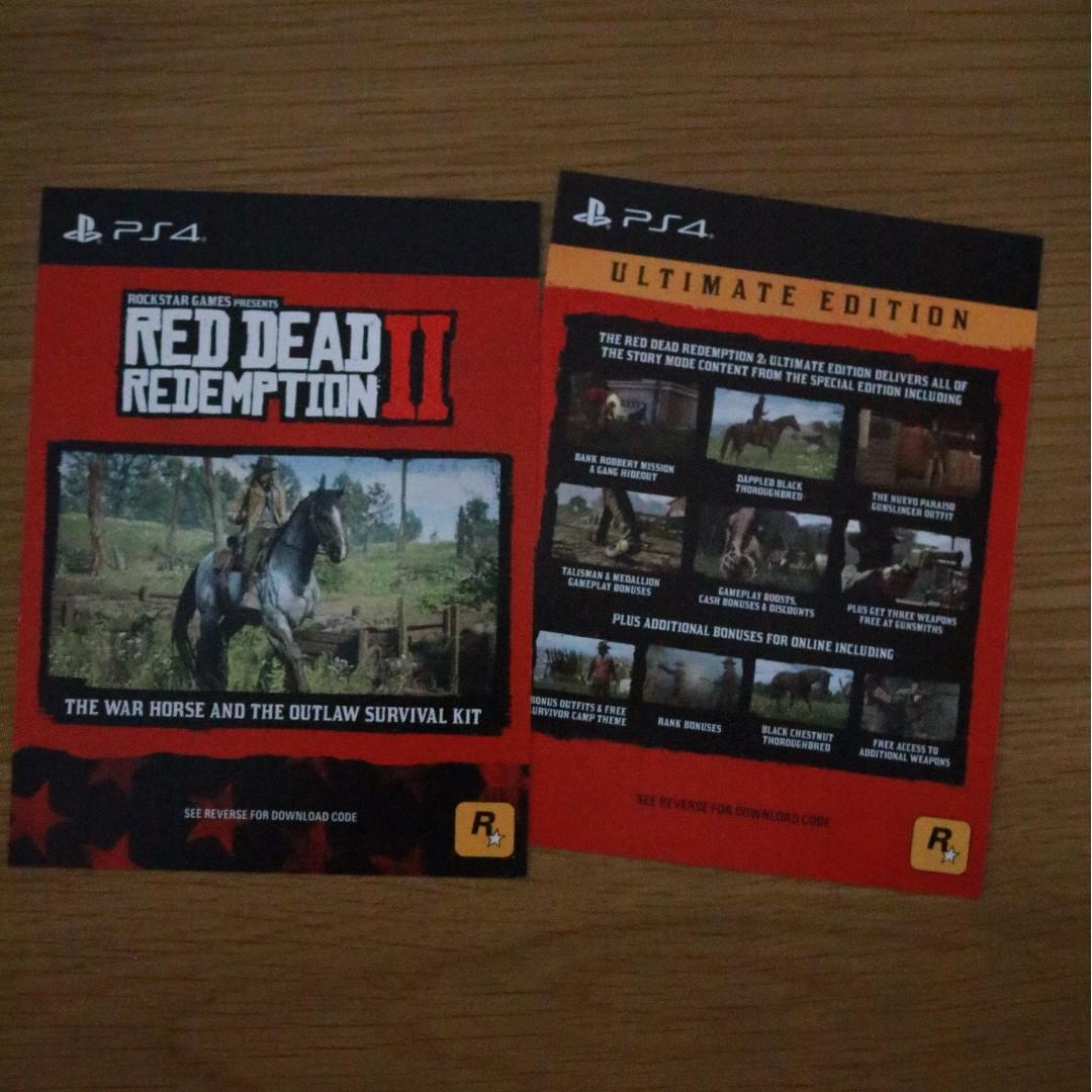 Red Dead Redemption 2: Ultimate Edition for PC [Online Game Code