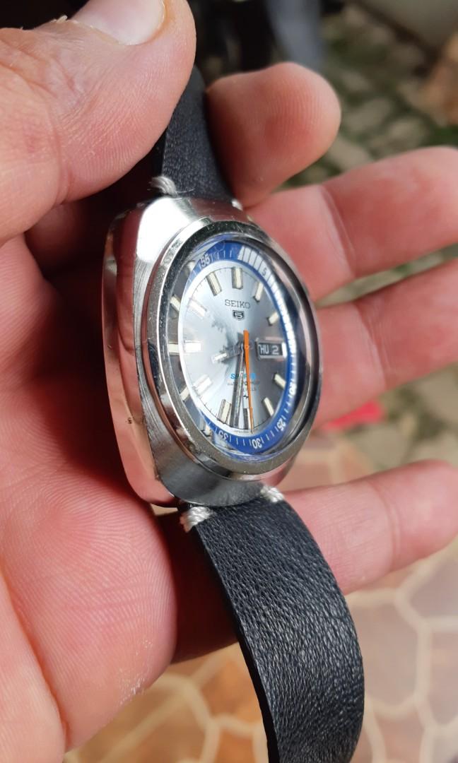 Seiko 5 sports kaliber 5126-6010, Fesyen Pria, Jam Tangan di Carousell