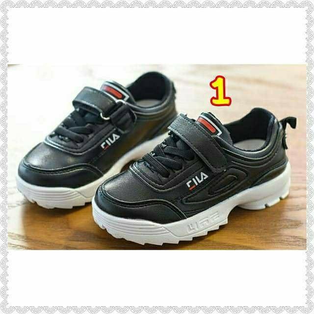 Sepatu Fila Anak Sekolah Perempuan Hitam Putih Murah Terbaru 2018 Bayi Anak Lainnya Di Carousell