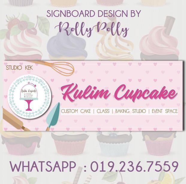 Signboard Banner Design Craft Artwork On Carousell