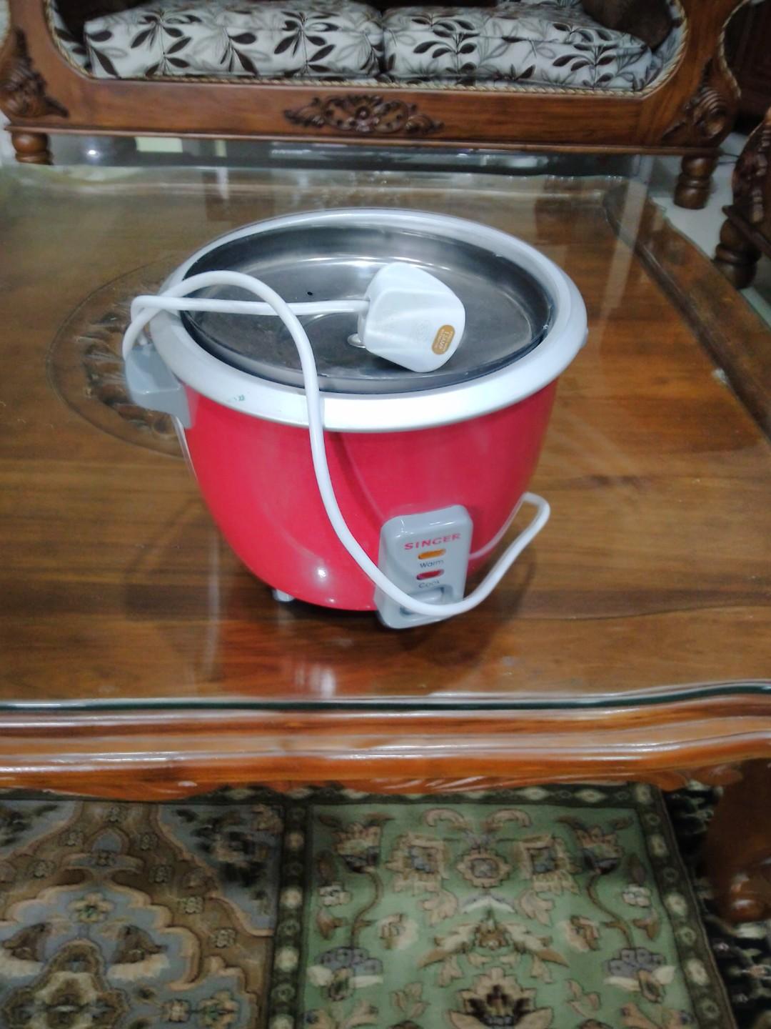 Singer rice cooker, TV & Home Appliances, Kitchen Appliances, Cookers