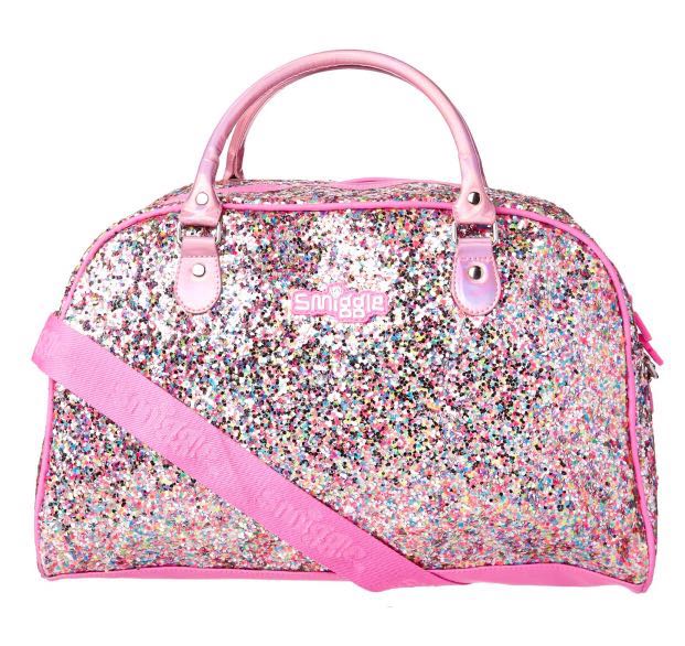 Smiggle shimmer weekender bag clearance