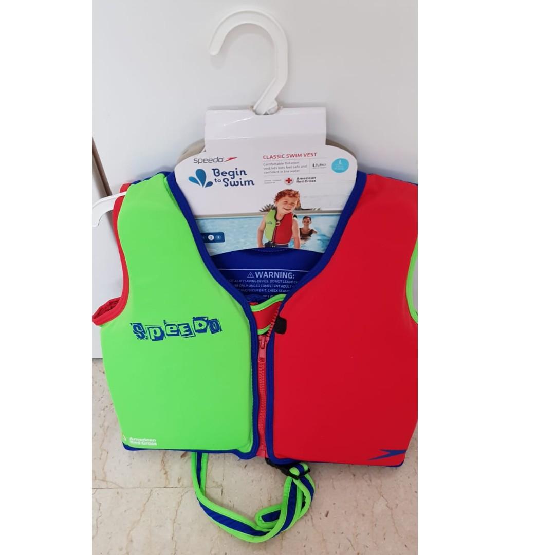 speedo classic swim vest