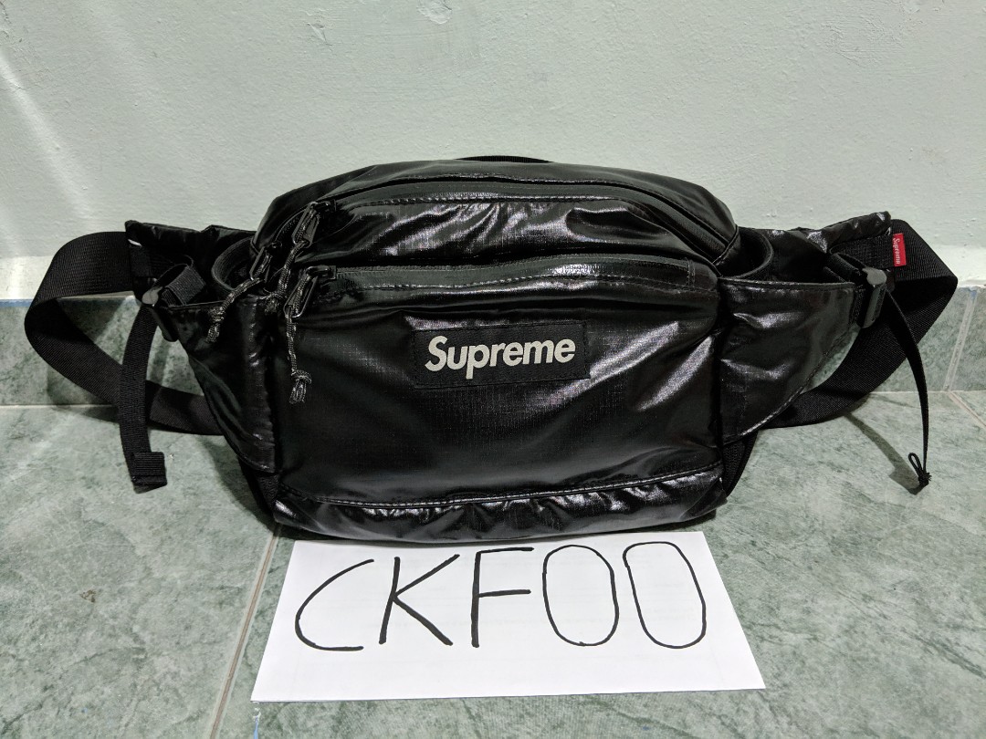 supreme waist bag fw17 black