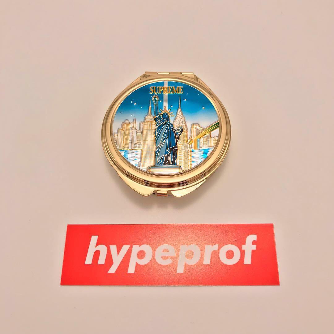 Supreme New York Pillbox Gold Men s Fashion Bags Belt bags