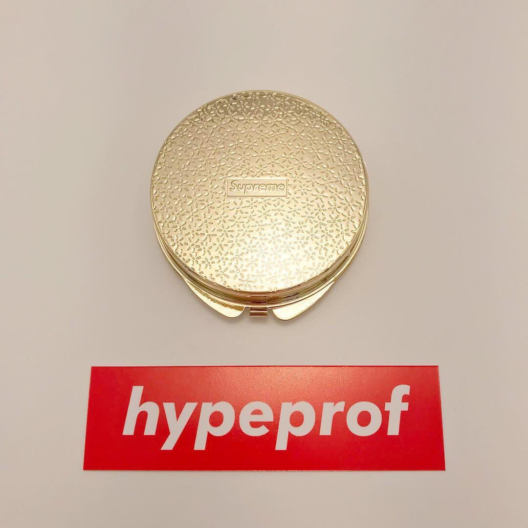 Supreme New York Pillbox Gold Men s Fashion Bags Belt bags