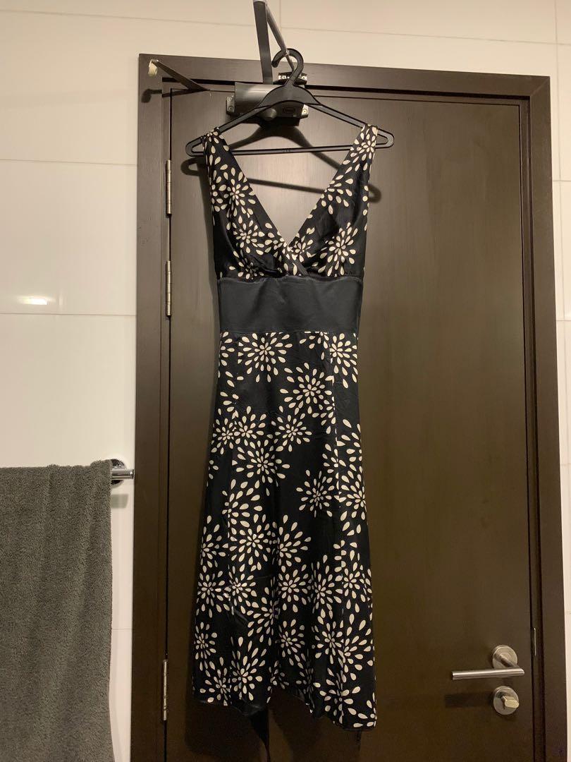 ted baker silk dress