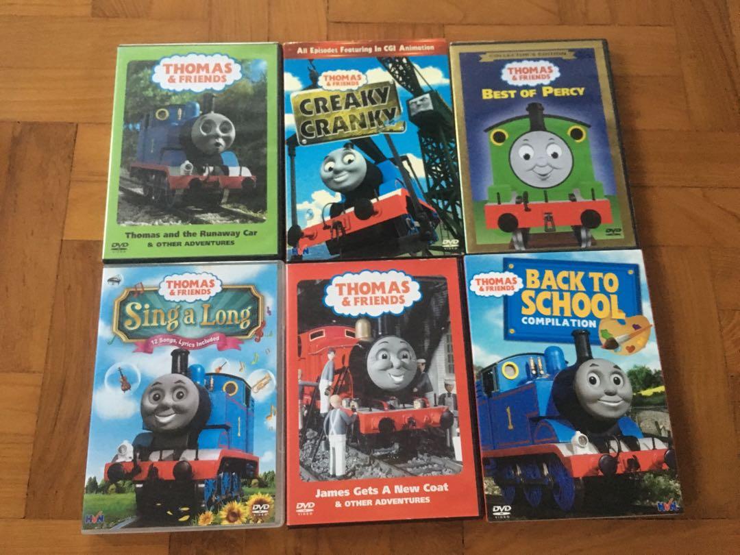 Thomas & Friends DVD Bundle, Hobbies & Toys, Music & Media, CDs & DVDs ...
