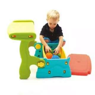 Multi-function Storage, Table, & Chair / Bench For Kids