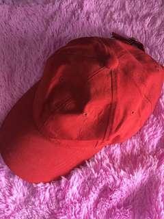 Red Suede Cap
