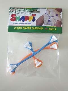Cloth diaper fastener