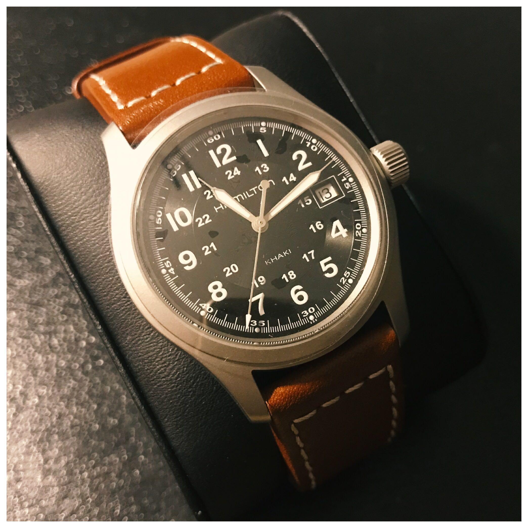 Hamilton khaki best sale field quartz 38mm