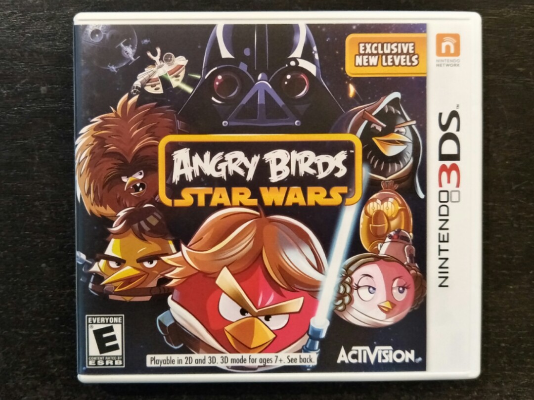 3ds Angry Birds Starwars Star Wars Toys Games Video Gaming Video Games On Carousell