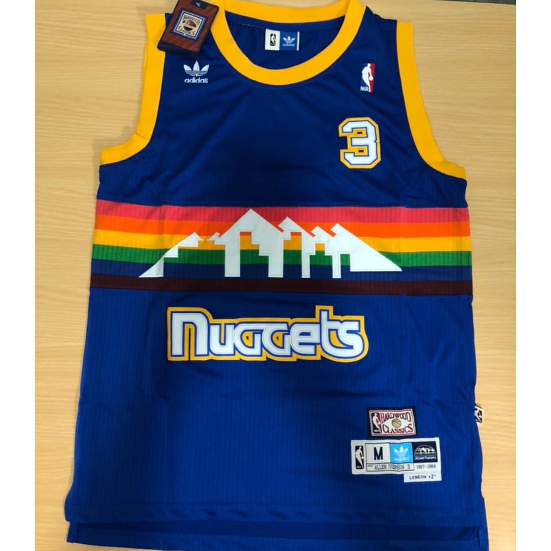 nuggets retro jersey