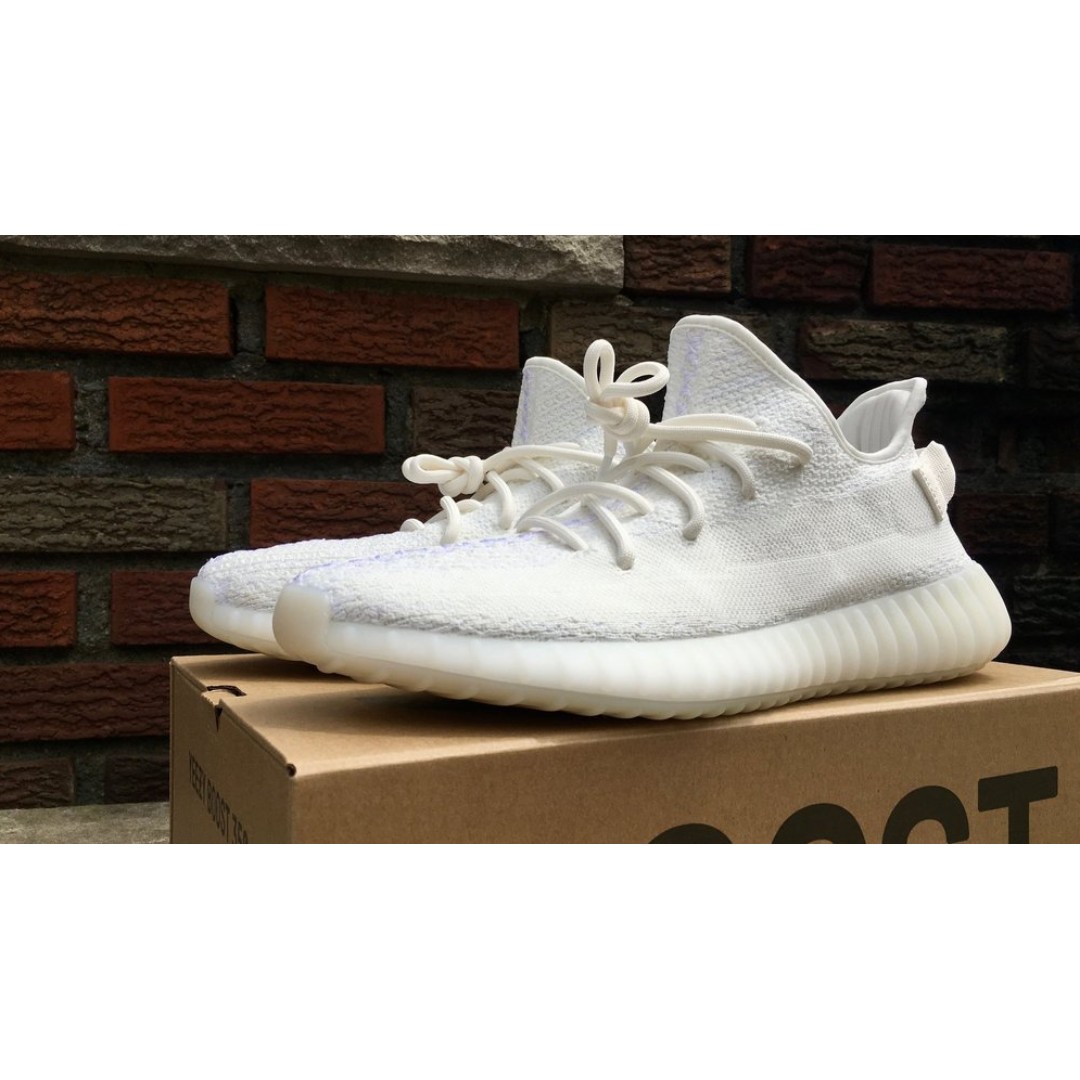 yeezy 350 cream triple white
