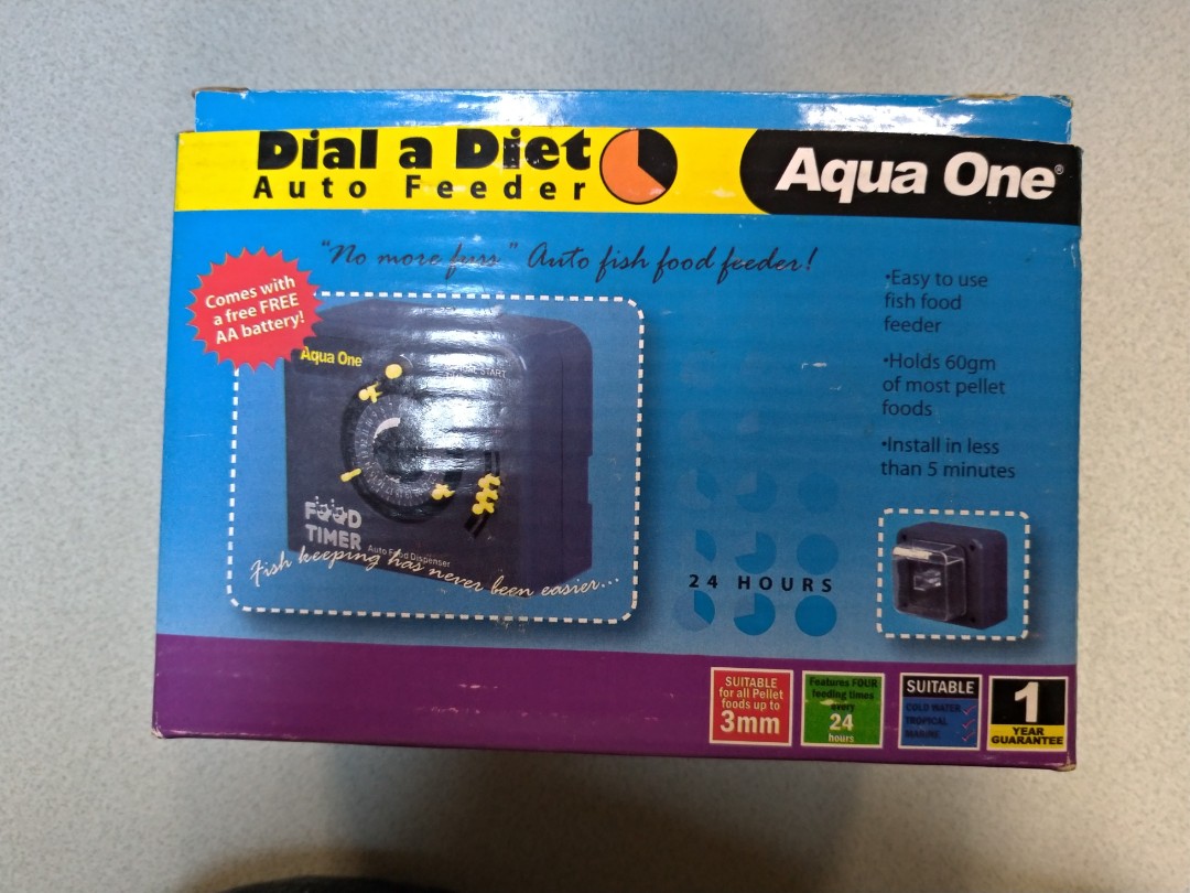 Aqua one auto feeder shop