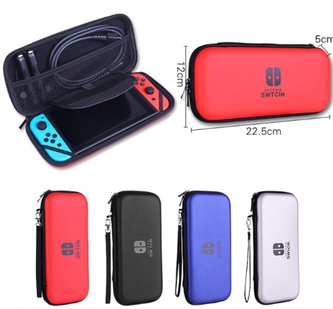 Authentic Nintendo Switch Hard Case Pouch Silver Color Only Toys Games Video Gaming Consoles On Carousell