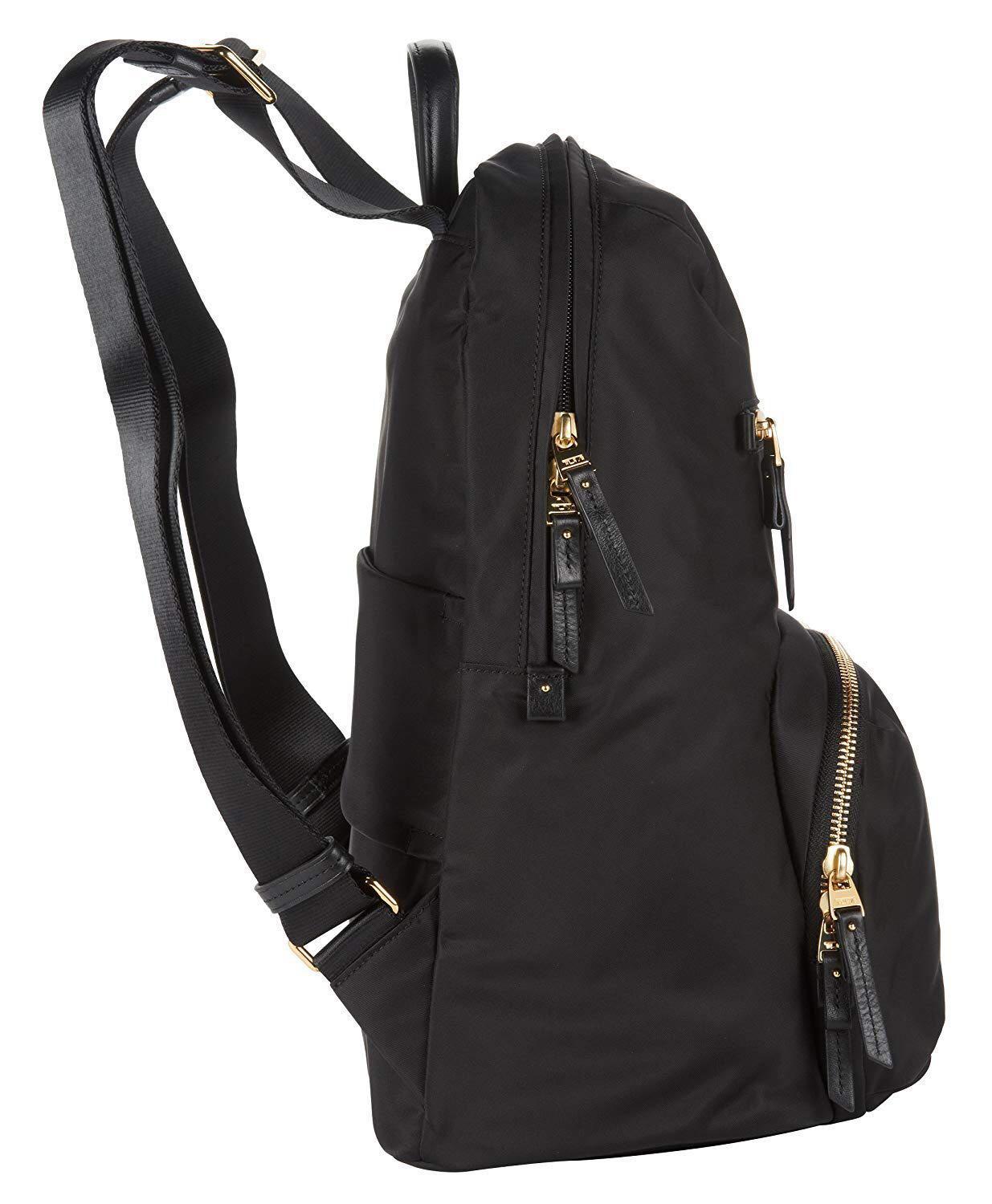 Authentic Tumi Voyageur Halle Multipurpose Backpack( Black) , Women's ...