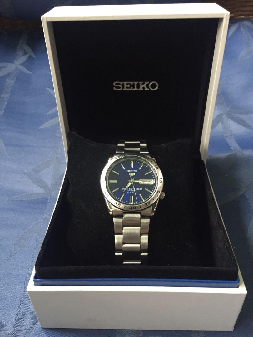 Beautiful Sunburst Blue Dial Seiko 5 Automatic Watch, Men's Fashion,  Watches & Accessories, Watches on Carousell