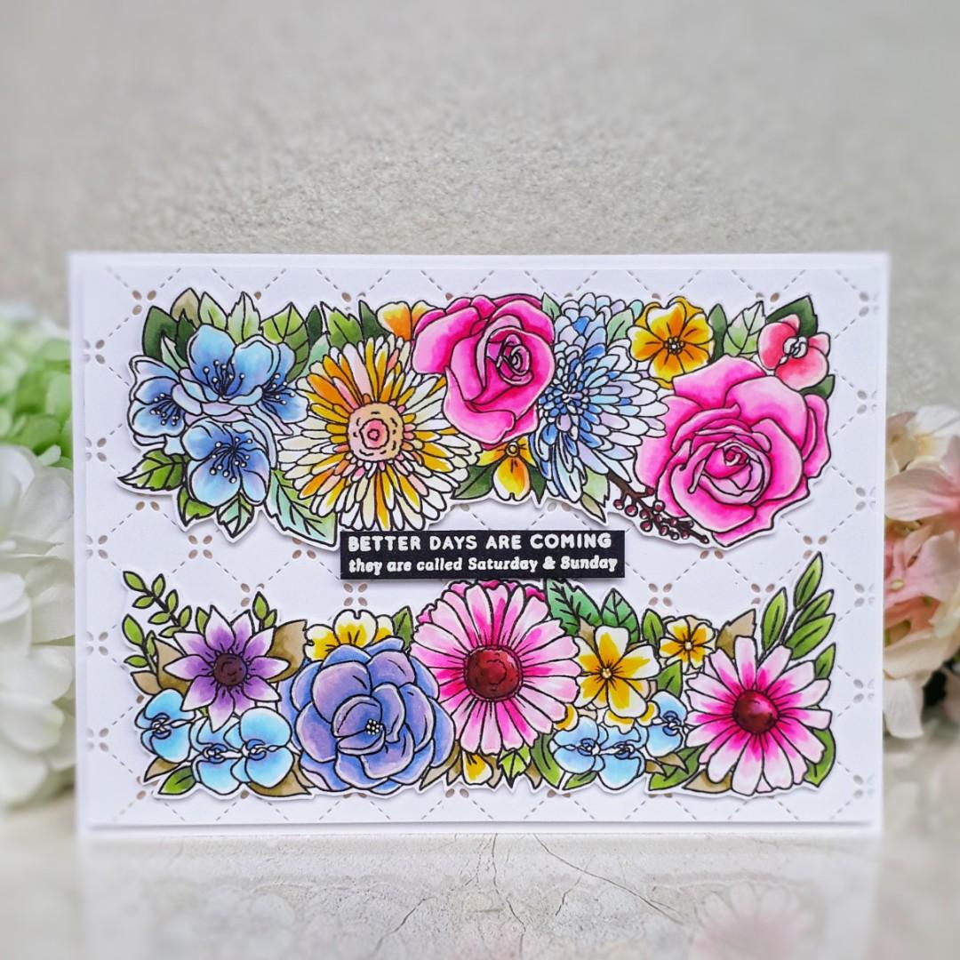 Better Days Are Coming Card Shockpink Design Craft Handmade Craft On Carousell