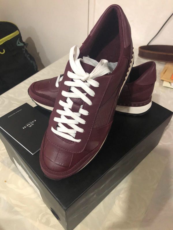 Bnib Coach Burgundy Moonlight Patchwork Sneakers Women S Fashion Footwear Sneakers On Carousell