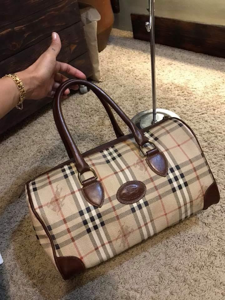 Authentic BURBERRY SPEEDY 35, Luxury, Bags & Wallets on Carousell
