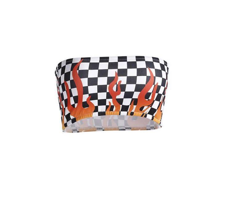 Checkered flames sale
